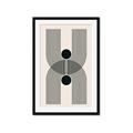 Picture of Black Boho Vibe II _GroupedProduct_Rectangle_Portrait_Framed_Matted_