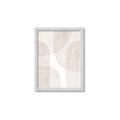 Picture of Celestial Beige Lines _GroupedProduct_Rectangle_Portrait_Framed_Matted_