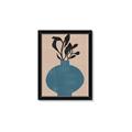 Picture of Lonely Plant on Blue Vase _GroupedProduct_Rectangle_Portrait_Framed_Matted_