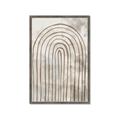 Picture of Arch of Lines 2 _GroupedProduct_Rectangle_Portrait_Framed_Matted_