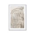 Picture of Arch of Lines 2 _GroupedProduct_Rectangle_Portrait_Framed_Matted_