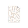 Picture of White Leaves on Beige _GroupedProduct_Rectangle_Portrait_Unframed_Print_Only_