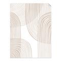 Picture of Celestial Beige Lines _GroupedProduct_Rectangle_Portrait_Unframed_Print_Only_