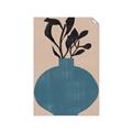 Picture of Lonely Plant on Blue Vase _GroupedProduct_Rectangle_Portrait_Unframed_Print_Only_