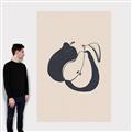 Picture of Paired Pears _GroupedProduct_Rectangle_Portrait_Canvas_