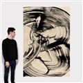 Picture of Explosion of Lines _GroupedProduct_Rectangle_Portrait_Canvas_