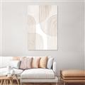 Picture of Celestial Beige Lines _GroupedProduct_Rectangle_Portrait_Canvas_