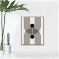 Picture of Black Boho Vibe II _GroupedProduct_Rectangle_Portrait_Canvas_Framed_