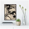 Picture of Explosion of Lines _GroupedProduct_Rectangle_Portrait_Canvas_Framed_