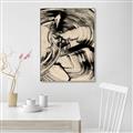 Picture of Explosion of Lines _GroupedProduct_Rectangle_Portrait_Canvas_Framed_