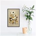 Picture of Sunbathing Flower I _GroupedProduct_Rectangle_Portrait_Canvas_Framed_