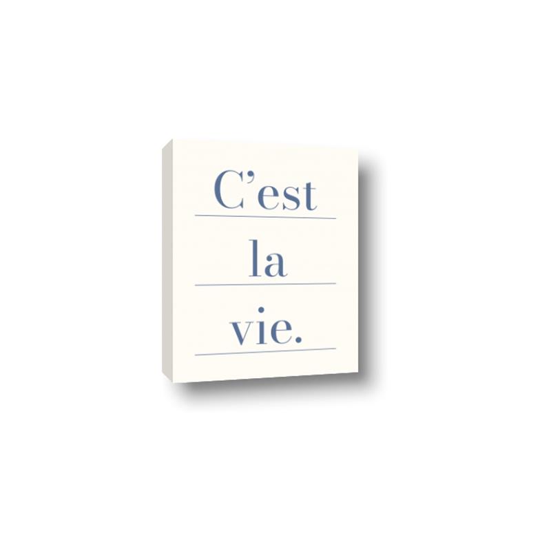 Picture of C'est La Vie II _GroupedProduct_Rectangle_Portrait_Canvas_