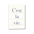 Picture of C'est La Vie II _GroupedProduct_Rectangle_Portrait_Canvas_