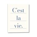 Picture of C'est La Vie II _GroupedProduct_Rectangle_Portrait_Canvas_