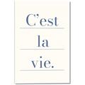 Picture of C'est La Vie II _GroupedProduct_Rectangle_Portrait_Canvas_
