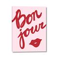Picture of Red Bonjour Lip _GroupedProduct_Rectangle_Portrait_Canvas_