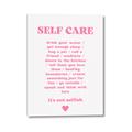 Picture of Pink Self Care _GroupedProduct_Rectangle_Portrait_Canvas_