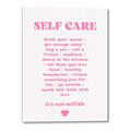Picture of Pink Self Care _GroupedProduct_Rectangle_Portrait_Canvas_