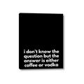 Picture of Coffee or Vodka _GroupedProduct_Rectangle_Portrait_Canvas_
