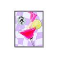 Picture of Disco Martini _GroupedProduct_Rectangle_Portrait_Canvas_Framed_