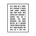 Picture of Do It Now _GroupedProduct_Rectangle_Portrait_Canvas_Framed_
