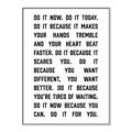 Picture of Do It Now _GroupedProduct_Rectangle_Portrait_Canvas_Framed_
