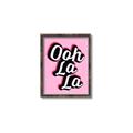 Picture of Ooh La La _GroupedProduct_Rectangle_Portrait_Canvas_Framed_