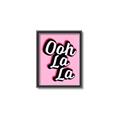 Picture of Ooh La La _GroupedProduct_Rectangle_Portrait_Canvas_Framed_