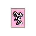 Picture of Ooh La La _GroupedProduct_Rectangle_Portrait_Canvas_Framed_