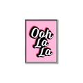 Picture of Ooh La La _GroupedProduct_Rectangle_Portrait_Canvas_Framed_