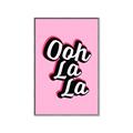 Picture of Ooh La La _GroupedProduct_Rectangle_Portrait_Canvas_Framed_