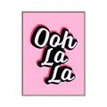 Picture of Ooh La La _GroupedProduct_Rectangle_Portrait_Canvas_Framed_
