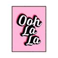 Picture of Ooh La La _GroupedProduct_Rectangle_Portrait_Canvas_Framed_
