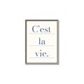 Picture of C'est La Vie II _GroupedProduct_Rectangle_Portrait_Canvas_Framed_