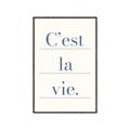 Picture of C'est La Vie II _GroupedProduct_Rectangle_Portrait_Canvas_Framed_