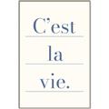 Picture of C'est La Vie II _GroupedProduct_Rectangle_Portrait_Canvas_Framed_