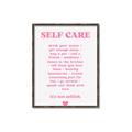 Picture of Pink Self Care _GroupedProduct_Rectangle_Portrait_Canvas_Framed_