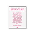 Picture of Pink Self Care _GroupedProduct_Rectangle_Portrait_Canvas_Framed_
