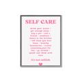 Picture of Pink Self Care _GroupedProduct_Rectangle_Portrait_Canvas_Framed_
