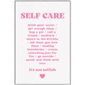 Picture of Pink Self Care _GroupedProduct_Rectangle_Portrait_Canvas_Framed_