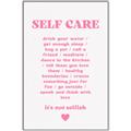 Picture of Pink Self Care _GroupedProduct_Rectangle_Portrait_Canvas_Framed_