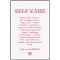 Picture of Pink Self Care _GroupedProduct_Rectangle_Portrait_Canvas_Framed_