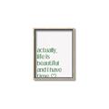 Picture of Green Life _GroupedProduct_Rectangle_Portrait_Canvas_Framed_