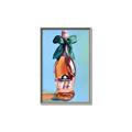 Picture of My Rosé Bottle _GroupedProduct_Rectangle_Portrait_Canvas_Framed_