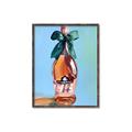 Picture of My Rosé Bottle _GroupedProduct_Rectangle_Portrait_Canvas_Framed_