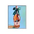 Picture of My Rosé Bottle _GroupedProduct_Rectangle_Portrait_Canvas_Framed_