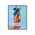 Picture of My Rosé Bottle _GroupedProduct_Rectangle_Portrait_Canvas_Framed_
