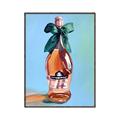 Picture of My Rosé Bottle _GroupedProduct_Rectangle_Portrait_Canvas_Framed_