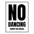 Picture of No Dancing Ok? _GroupedProduct_Rectangle_Portrait_Canvas_Framed_