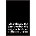 Picture of Coffee or Vodka _GroupedProduct_Rectangle_Portrait_Canvas_Framed_